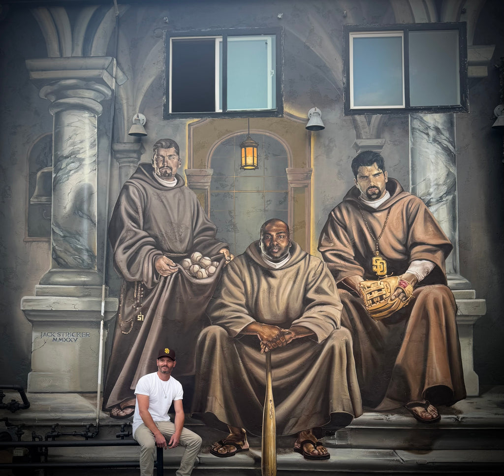 24"x 32" Limited Edition “The Holy Trinity” Mural Print by Jack Stricker